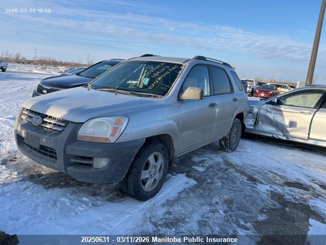 Продаж на аукціоні авто 2008 Kia Sportage Lx, vin: KNDJF722187489103, номер лоту: 20250631