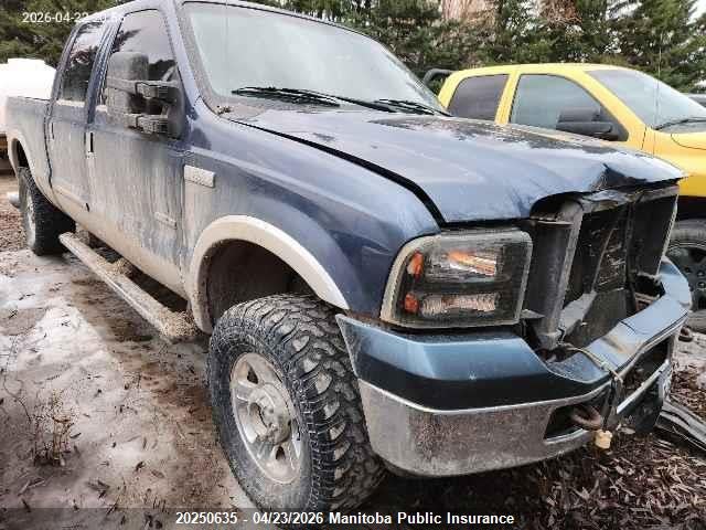 2005 Ford F350 Sd Crew Cab მანქანა იყიდება აუქციონზე, vin: 1FTWW31PX5EB63111, აუქციონის ნომერი: 20250635