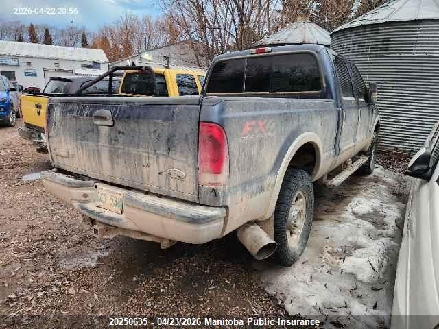 2005 Ford F350 Sd Crew Cab მანქანა იყიდება აუქციონზე, vin: 1FTWW31PX5EB63111, აუქციონის ნომერი: 20250635