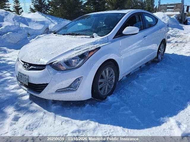 KMHDH4AE7FU308212 Hyundai Elantra Gls