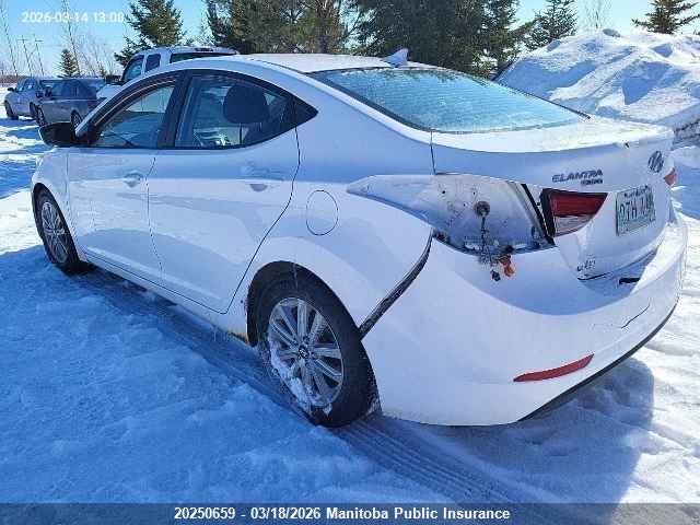 KMHDH4AE7FU308212 Hyundai Elantra Gls