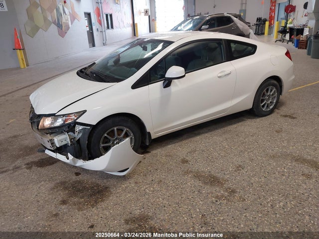 20250664 :رقم المزاد ، 2HGFG3B40DH001661 vin ، 2013 Honda Civic Lx مزاد بيع