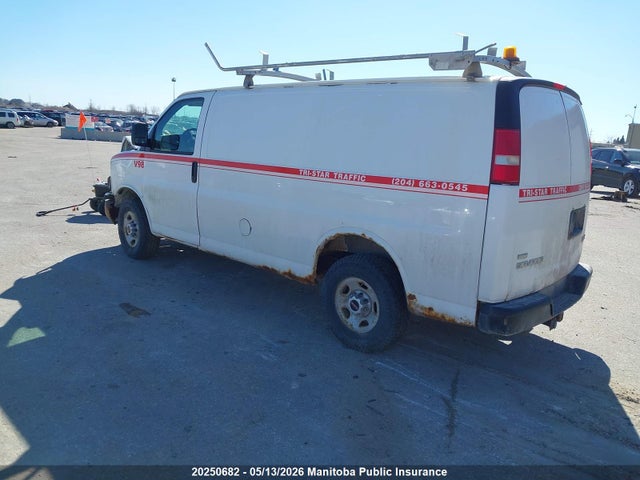 Auction sale of the 2010 Gmc Savana 3500 Cargo Van, vin: 1GT2GTBA7A1126198, lot number: 20250682