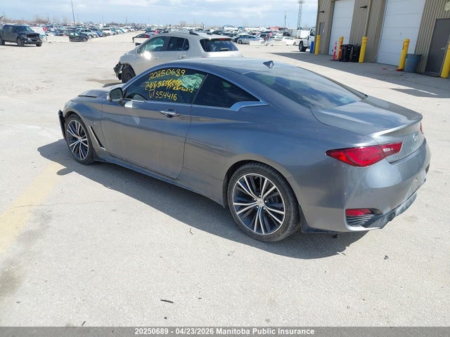 Продаж на аукціоні авто 2017 Infiniti Q60 3.0t, vin: JN1EV7EL2HM552416, номер лоту: 20250689