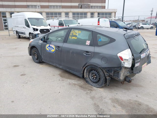 20250691 :رقم المزاد ، JTDZN3EU1C3080160 vin ، 2012 Toyota Prius V مزاد بيع