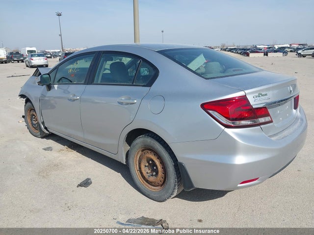 Продаж на аукціоні авто 2013 Honda Civic Lx, vin: 2HGFB2F43DH036942, номер лоту: 20250700