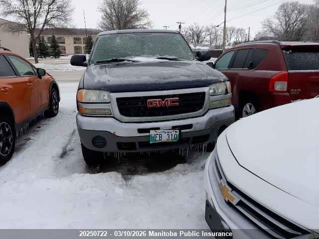 Aukcja sprzedaży 2005 Gmc Sierra 1500 Ext Cab, vin: 2GTEK19VX51384157, numer aukcji: 20250722