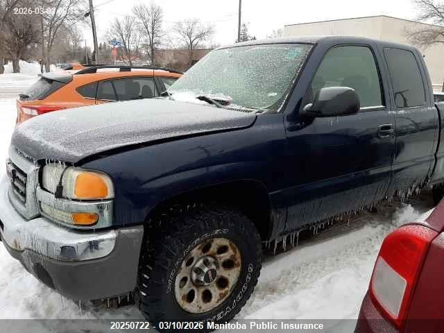 Aukcja sprzedaży 2005 Gmc Sierra 1500 Ext Cab, vin: 2GTEK19VX51384157, numer aukcji: 20250722