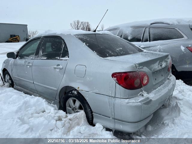 20250756 :رقم المزاد ، 2T1BR32E65C871894 vin ، 2005 Toyota Corolla S مزاد بيع