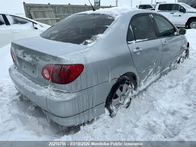 20250756 :رقم المزاد ، 2T1BR32E65C871894 vin ، 2005 Toyota Corolla S مزاد بيع
