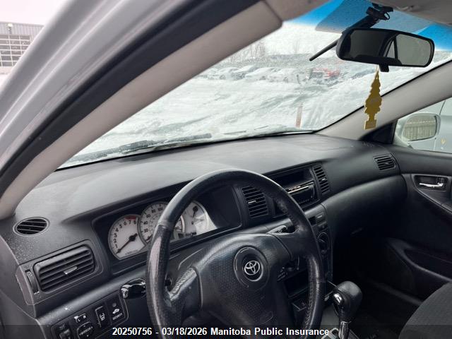 20250756 :رقم المزاد ، 2T1BR32E65C871894 vin ، 2005 Toyota Corolla S مزاد بيع