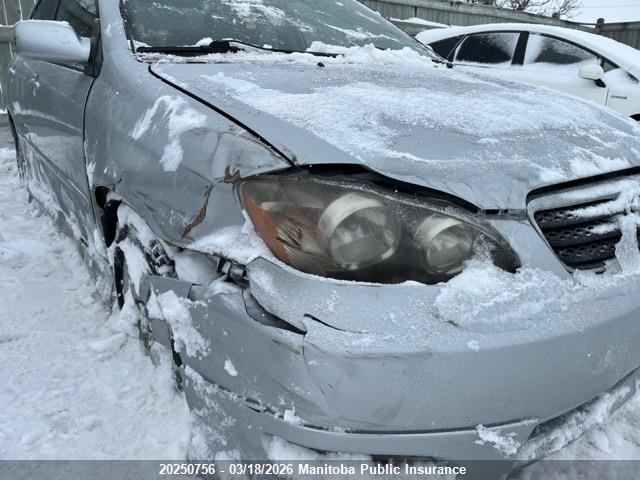 20250756 :رقم المزاد ، 2T1BR32E65C871894 vin ، 2005 Toyota Corolla S مزاد بيع