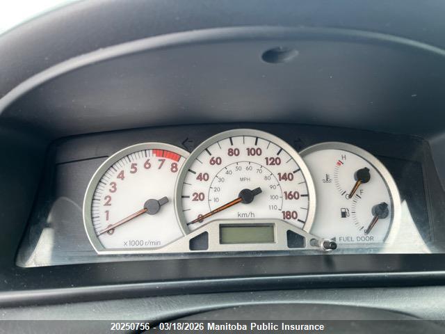 20250756 :رقم المزاد ، 2T1BR32E65C871894 vin ، 2005 Toyota Corolla S مزاد بيع