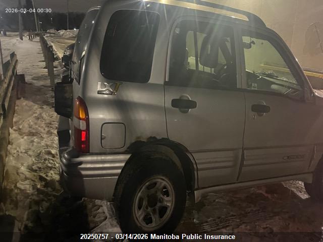 Aukcja sprzedaży 2003 Chevrolet Tracker, vin: 2CNBJ13C836911833, numer aukcji: 20250757