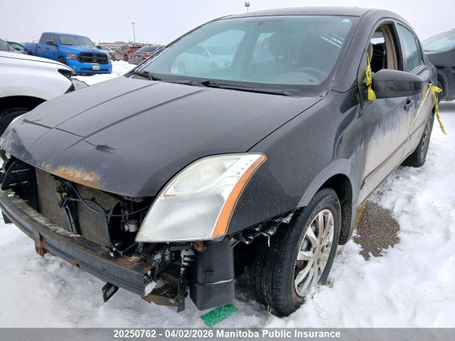 20250762 :رقم المزاد ، 3N1AB6AP7AL674263 vin ، 2010 Nissan Sentra 2.0 مزاد بيع