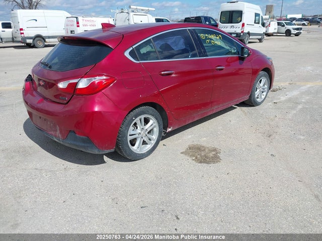 3G1BF6SM0HS528029 Chevrolet Cruze Premier