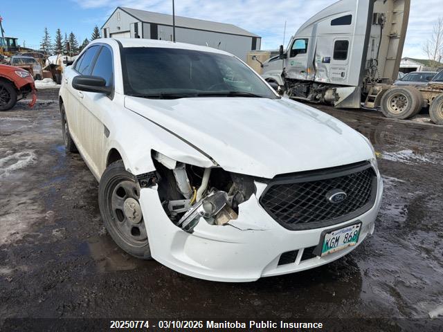 2013 Ford Taurus Police მანქანა იყიდება აუქციონზე, vin: 1FAHP2M81DG113887, აუქციონის ნომერი: 20250774