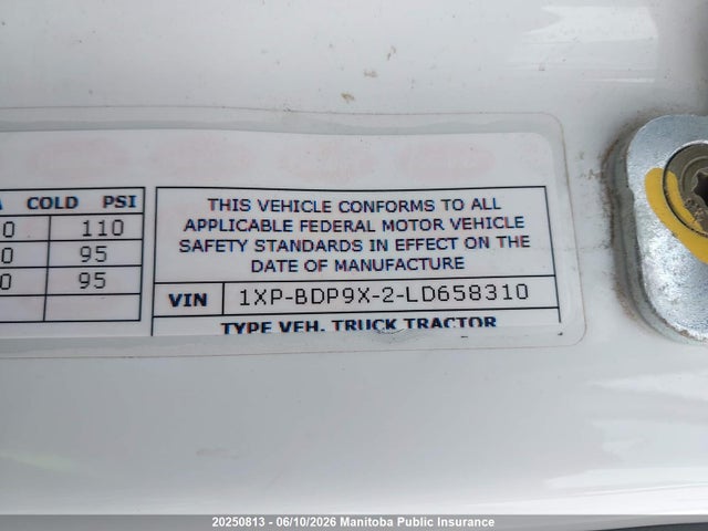Peterbilt 579 2020 1XPBDP9X2LD658310 Image 9