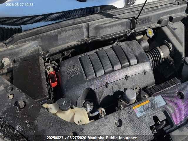 20250823 :رقم المزاد ، 1GKLVMED7AJ270022 vin ، 2010 Gmc Acadia Slt مزاد بيع