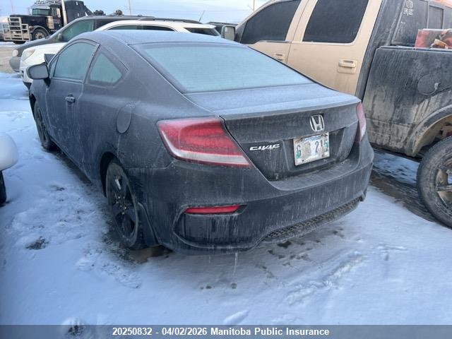 20250832 :رقم المزاد ، 2HGFG3A4XEH003503 vin ، 2014 Honda Civic Lx مزاد بيع