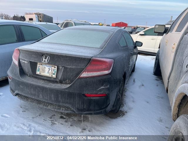 20250832 :رقم المزاد ، 2HGFG3A4XEH003503 vin ، 2014 Honda Civic Lx مزاد بيع