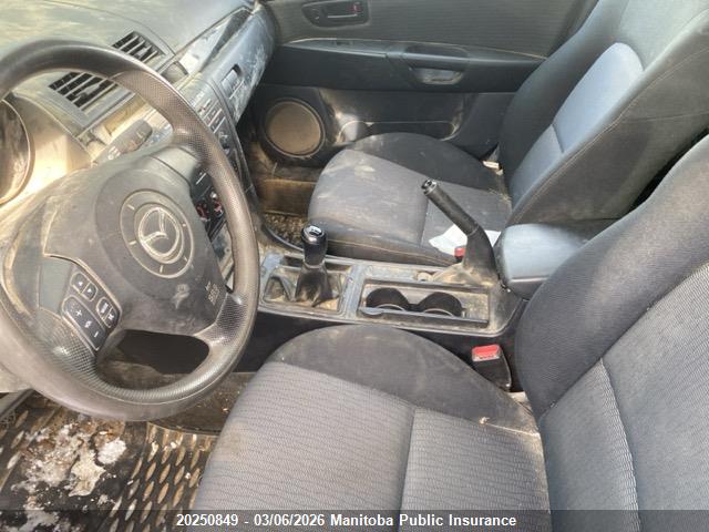 20250849 :رقم المزاد ، JM1BK32FX91250911 vin ، 2009 Mazda 3 Mazda Gs مزاد بيع