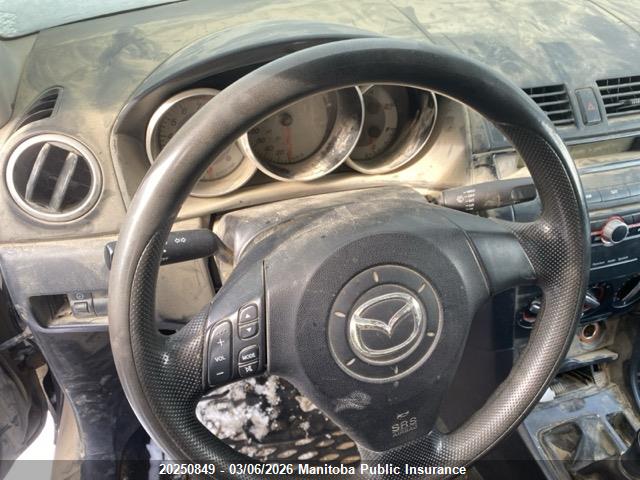 20250849 :رقم المزاد ، JM1BK32FX91250911 vin ، 2009 Mazda 3 Mazda Gs مزاد بيع