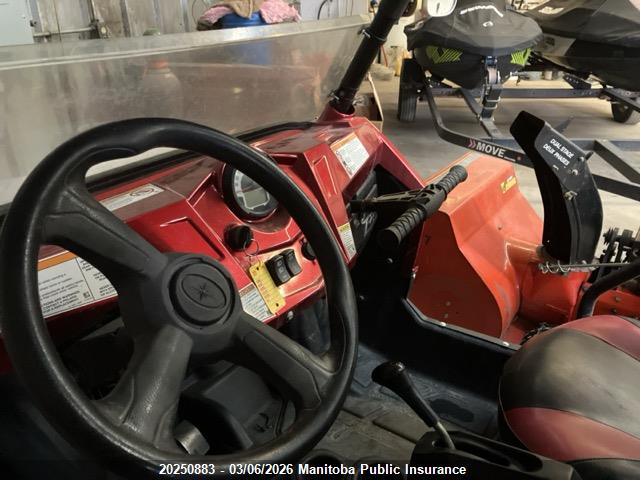 20250883 :رقم المزاد ، 4XAVE76A1BB419599 vin ، 2011 Polaris Ranger Rzr S 4x4 مزاد بيع