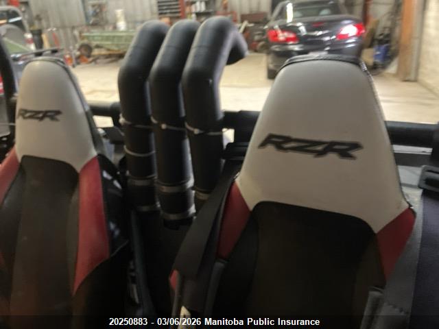 20250883 :رقم المزاد ، 4XAVE76A1BB419599 vin ، 2011 Polaris Ranger Rzr S 4x4 مزاد بيع