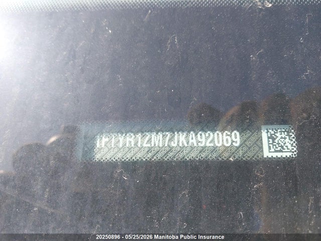 20250896 :رقم المزاد ، 1FTYR1ZM7JKA92069 vin ، 2018 Ford Transit 250 Wb 130 Cargo Van مزاد بيع