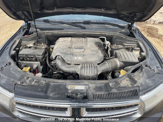 20250898 :رقم المزاد ، 1C4RDJDG9EC281665 vin ، 2014 Dodge Durango Limited مزاد بيع