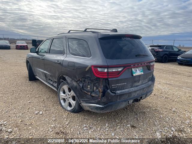 20250898 :رقم المزاد ، 1C4RDJDG9EC281665 vin ، 2014 Dodge Durango Limited مزاد بيع