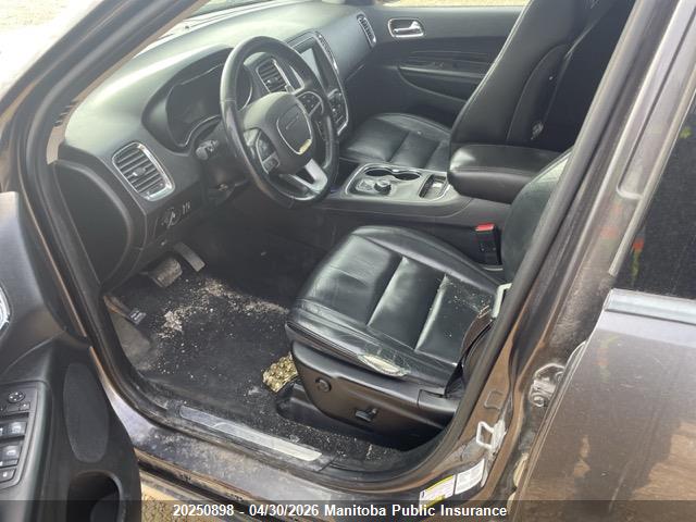 20250898 :رقم المزاد ، 1C4RDJDG9EC281665 vin ، 2014 Dodge Durango Limited مزاد بيع