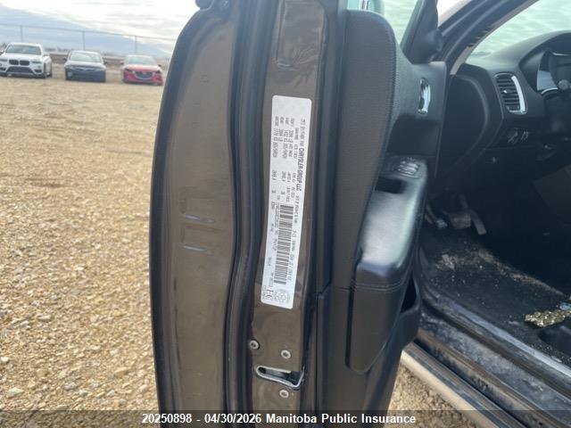 20250898 :رقم المزاد ، 1C4RDJDG9EC281665 vin ، 2014 Dodge Durango Limited مزاد بيع