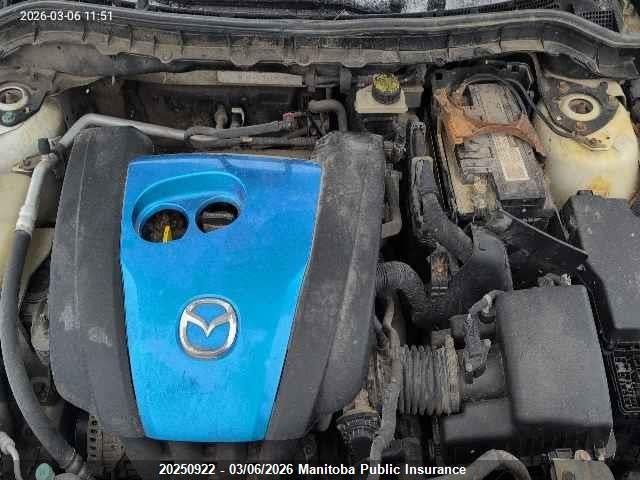 20250922 :رقم المزاد ، JM1BL1V79C1668468 vin ، 2012 Mazda Mazda3 Gs Sky مزاد بيع