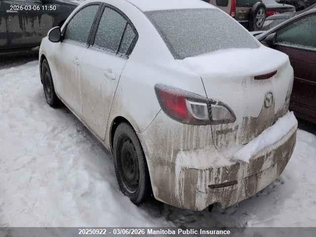 20250922 :رقم المزاد ، JM1BL1V79C1668468 vin ، 2012 Mazda Mazda3 Gs Sky مزاد بيع