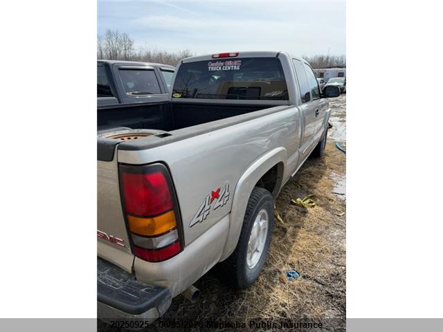 Aukcja sprzedaży 2007 Gmc Sierra 1500 Sle Ext Cab, vin: 1GTEK19B17Z194439, numer aukcji: 20250925