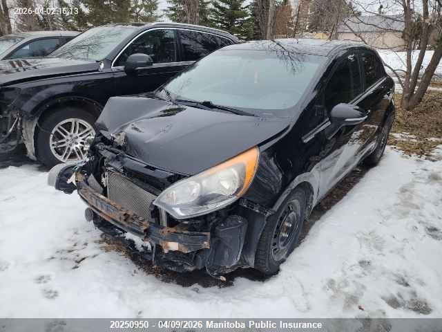 2012 Kia Rio5 Ex მანქანა იყიდება აუქციონზე, vin: KNADN5A32C6726532, აუქციონის ნომერი: 20250950