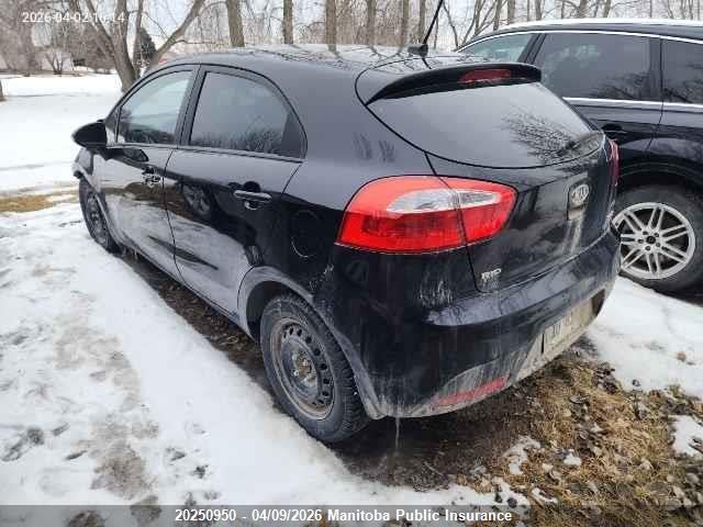 2012 Kia Rio5 Ex მანქანა იყიდება აუქციონზე, vin: KNADN5A32C6726532, აუქციონის ნომერი: 20250950