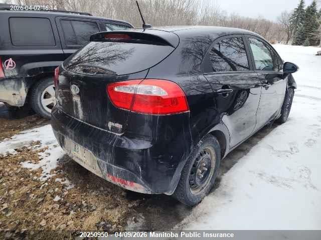 2012 Kia Rio5 Ex მანქანა იყიდება აუქციონზე, vin: KNADN5A32C6726532, აუქციონის ნომერი: 20250950