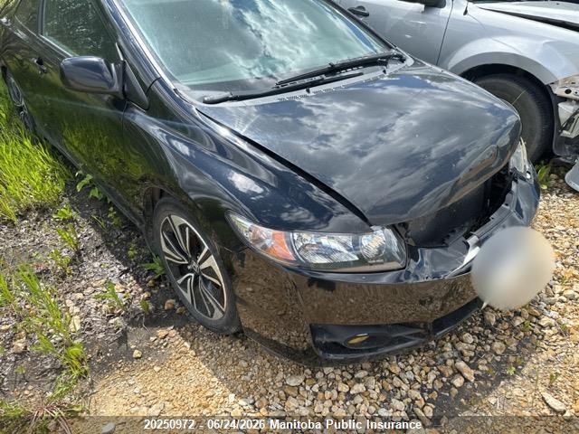 20250972 :رقم المزاد ، 2HGFG1B06AH001810 vin ، 2010 Honda Civic Ex-l مزاد بيع