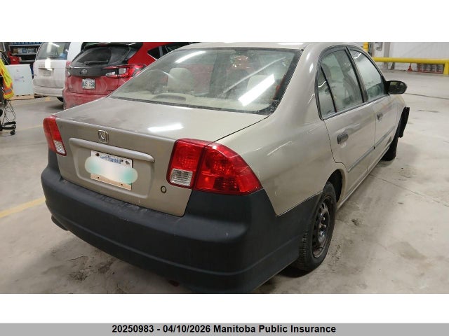 Продаж на аукціоні авто 2004 Honda Civic Dx-g, vin: 2HGES16364H917177, номер лоту: 20250983