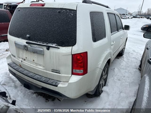 Продаж на аукціоні авто 2013 Honda Pilot Touring, vin: 5FNYF4H95DB505695, номер лоту: 20250985