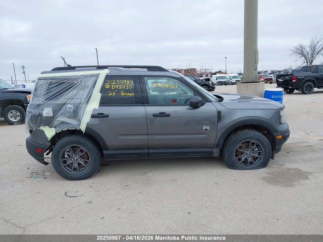 20250987 :رقم المزاد ، 3FMCR9B60PRD93030 vin ، 2023 Ford Bronco Sport مزاد بيع