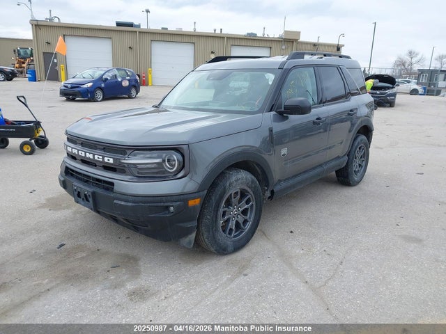 20250987 :رقم المزاد ، 3FMCR9B60PRD93030 vin ، 2023 Ford Bronco Sport مزاد بيع