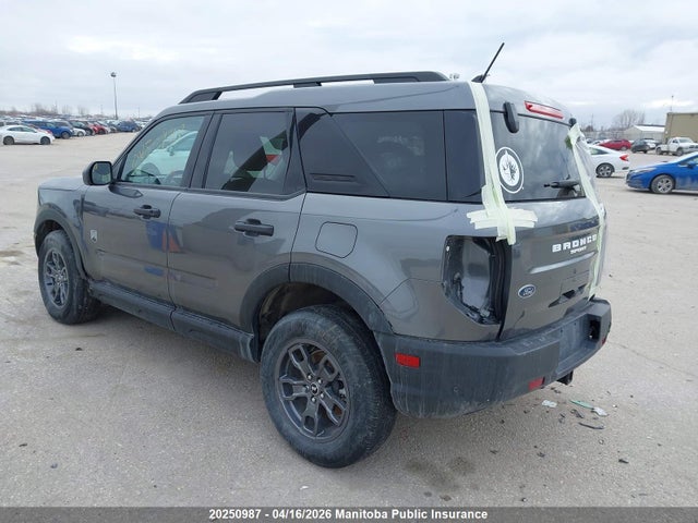 20250987 :رقم المزاد ، 3FMCR9B60PRD93030 vin ، 2023 Ford Bronco Sport مزاد بيع
