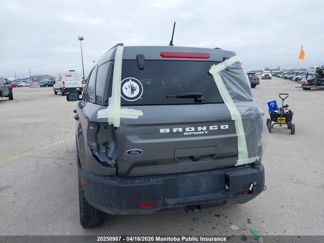 20250987 :رقم المزاد ، 3FMCR9B60PRD93030 vin ، 2023 Ford Bronco Sport مزاد بيع