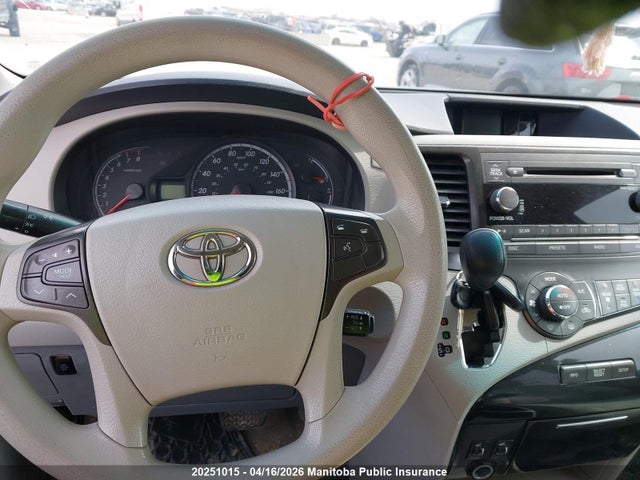 20251015 :رقم المزاد ، 5TDJK3DC2ES087828 vin ، 2014 Toyota Sienna Le V6 مزاد بيع