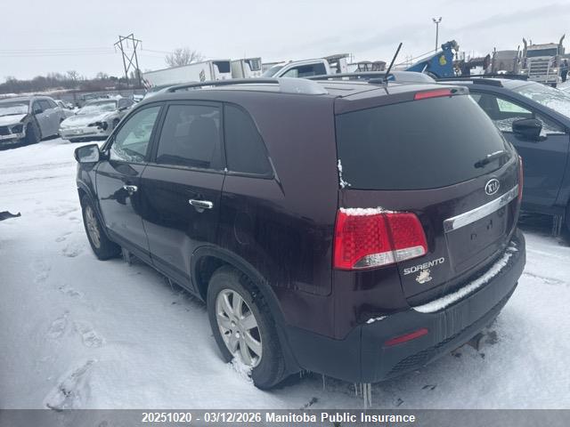 Продажа на аукционе авто 2011 Kia Sorento Lx V6, vin: 5XYKTDA26BG043844, номер лота: 20251020