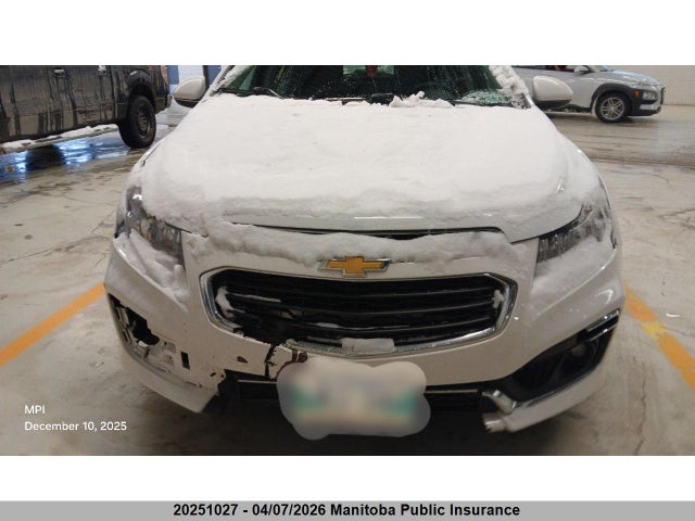 Продаж на аукціоні авто 2015 Chevrolet Cruze Lt Turbo, vin: 1G1PC5SB5F7276197, номер лоту: 20251027